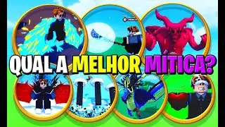 QUAL A MELHOR FRUTA MÍTICA DO ONE FRUIT SIMULATOR? - ROBLOX
