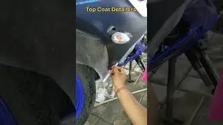 Paint Protection Film (PPF). Yamaha R15 V 4.0 . Top Coat Detailers. Mob: 95001 93343.