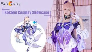 Genshin Impact Sangonomiya Kokomi Women cosplay costume RoleCosplay