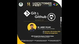 Unlock the Power of HacktoberFest, Git, and GitHub | Info Session 🚀