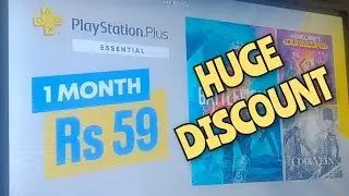 Just ₹59 PlayStation Plus Membership Offer | Huge Discount on PS Plus Membership | PS4