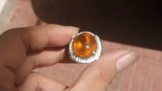 natural fire opal 00124 ( SOLD OUT )