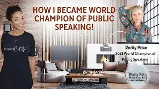 How To Become World Champion of Public Speaking, WATCH THIS!  | Verity Price Interview