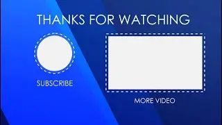 FREE END SCREEN TEMPLATES/FREE OUTRO 2020/ OUTRO FOR FREE 2020. OUTRO ZA BURE