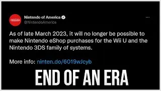 Nintendo is closing down the eShop for the 3DS & Wii U...