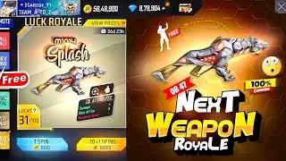 LEGENDARY GUN SKIN IN NEXT WEAPON ROYALE | FREE FIRE IN TELUGU