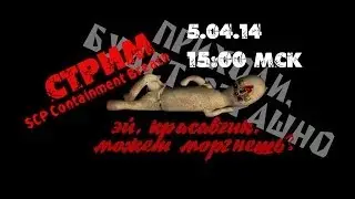 Она играет в SCP Containment Breach запись СТРИМА (без первых багованных запусков)