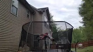 Trampoline fail!!!