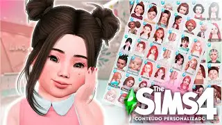PACK DE CABELOS para Bebês de Colo no The Sims 4! 👶✨