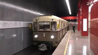 Ретропоезд "Сокольники" 81-717/714.5А на БКЛ!