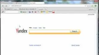 Yandex browser preview