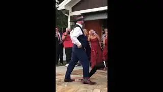 Husband gives lap dance to wife's brother