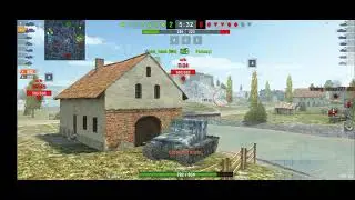World of Tanks: Blitz SU-100Y gameplay on Realme 6 60 FPS