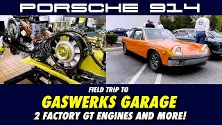 Two of the Original 14 Porsche 914-GT Engines in One Place [Gaswerks Garage Visit ]