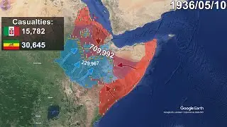The Second Italo-Ethiopian War using Google Earth