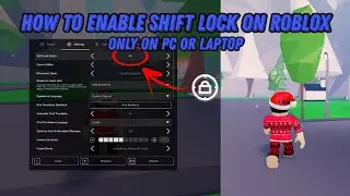 How to Enable Shift Lock on Roblox