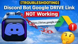 [FIX BROKEN FILES] Google DRIVE Link NOT Working - Discord BOT Scam? 🤔