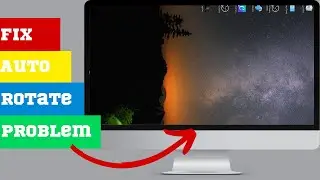 How to Fix Auto Rotate Screen issue in Pc or Laptop in any Window 