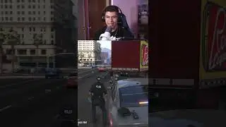 Truck driver cuts off cop then flees... 