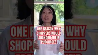 One reason why shoppers would abandon their cart. Make sure you don't do this!
