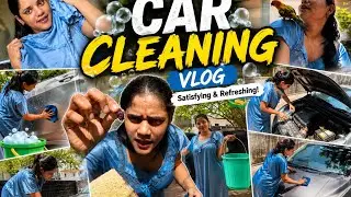Car Cleaning 🚙 | Daily Vlog ❤️ | Keziasvlog 