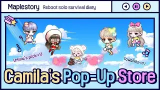 [Maplestory] Camila's Pop Up Store Outfit Review