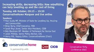 Increasing skills, decreasing bills: How retrofitting can help levelling up and the cost of living