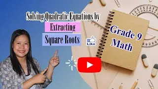 How to solve quadratic equations by Extracting Square roots (tagalog)