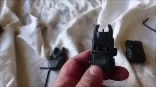 Замена штатных прицельных приспособлений на карабине КСО 9 Кречет