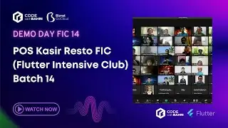 Demo Day Flutter Intensive Club Batch 14 POS Kasir Resto Tablet Version by Code with Bahri