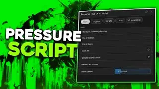 Pressure Script | Auto Loot, Fix All Gens & Cables, Entity ESP, Reveal Document & More!