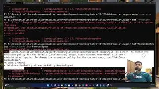 Running Scripts is Disabled on This System in Windows 11 | PowerShell NPM Not Working (Windows 11)