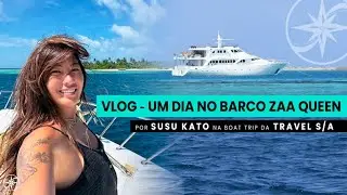 Vlog de um dia no barco da Travel S/A Maldives com Suzan Kato #98