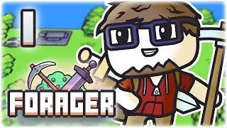 Little Island Survival | Part 1 | Let's Play: Forager | PC Forager Gameplay HD