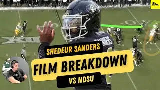 Shedeur Sanders HUGE Game vs North Dakota State: Film Breakdown!