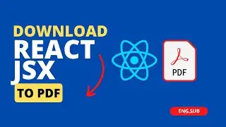 How to download React JSX to PDF