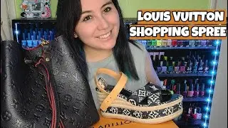 UNBOXING MY LOUIS VUITTON NEONOE MM BAG AND MY LOUIS VUITTON BOARDWALK SANDALS