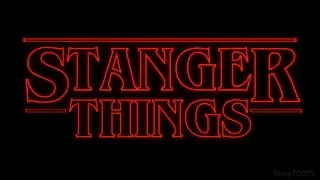 How to make the Stranger Things text in Blender