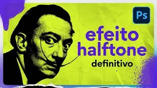 Best technique for creating the HALFTONE EFFECT in Photoshop