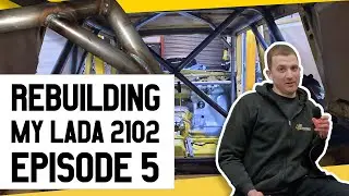 Rebuilding My Lada 2102 from Drift to Time Attack UK car ep.5 - Roll cage with Fulcrum Motorsport