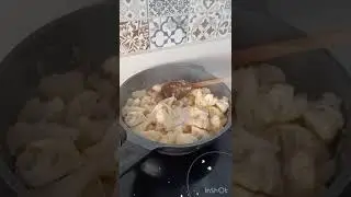Coliflor a la carbonara