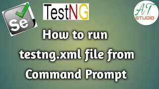 How to run testng.xml file from Command Prompt ?