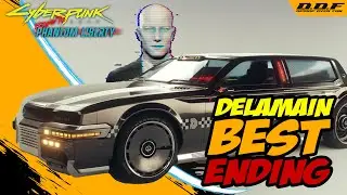 Cyberpunk 2077 - Best Delamain ENDING The Game Doesn't Want You to Choose!