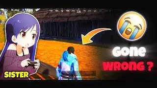 I made my sister play PUBG Mobile Lite for the first time but it went terribly wrong 😭