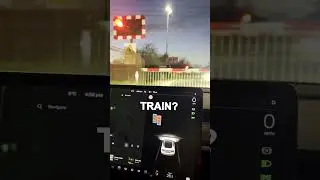 Will Tesla Autopilot recognize a train this time? #shorts