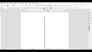 Деление текстового документа на колонки в Libre Office Writer