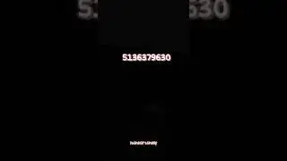 black hair code id’s - 