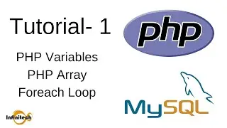 PHP Tutorial 1  - PHP Variables , Array , printing in php , foreach loop