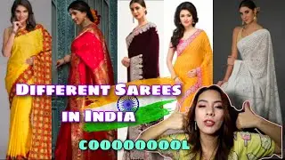 24 Different sarees in India | REACTION
