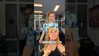 Ela GRITOU com a cabeleireira 😳✂️